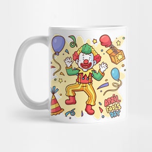 April s fol Day Clown Mug